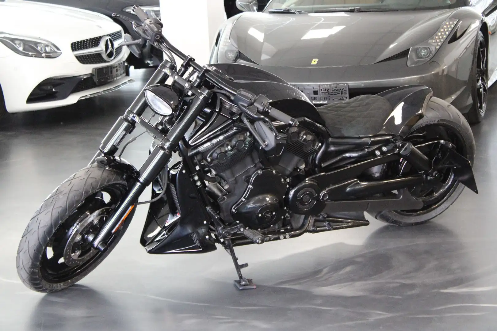 Harley-Davidson Night Rod Special/NLC Custombike/Airride/260er Negru - 1