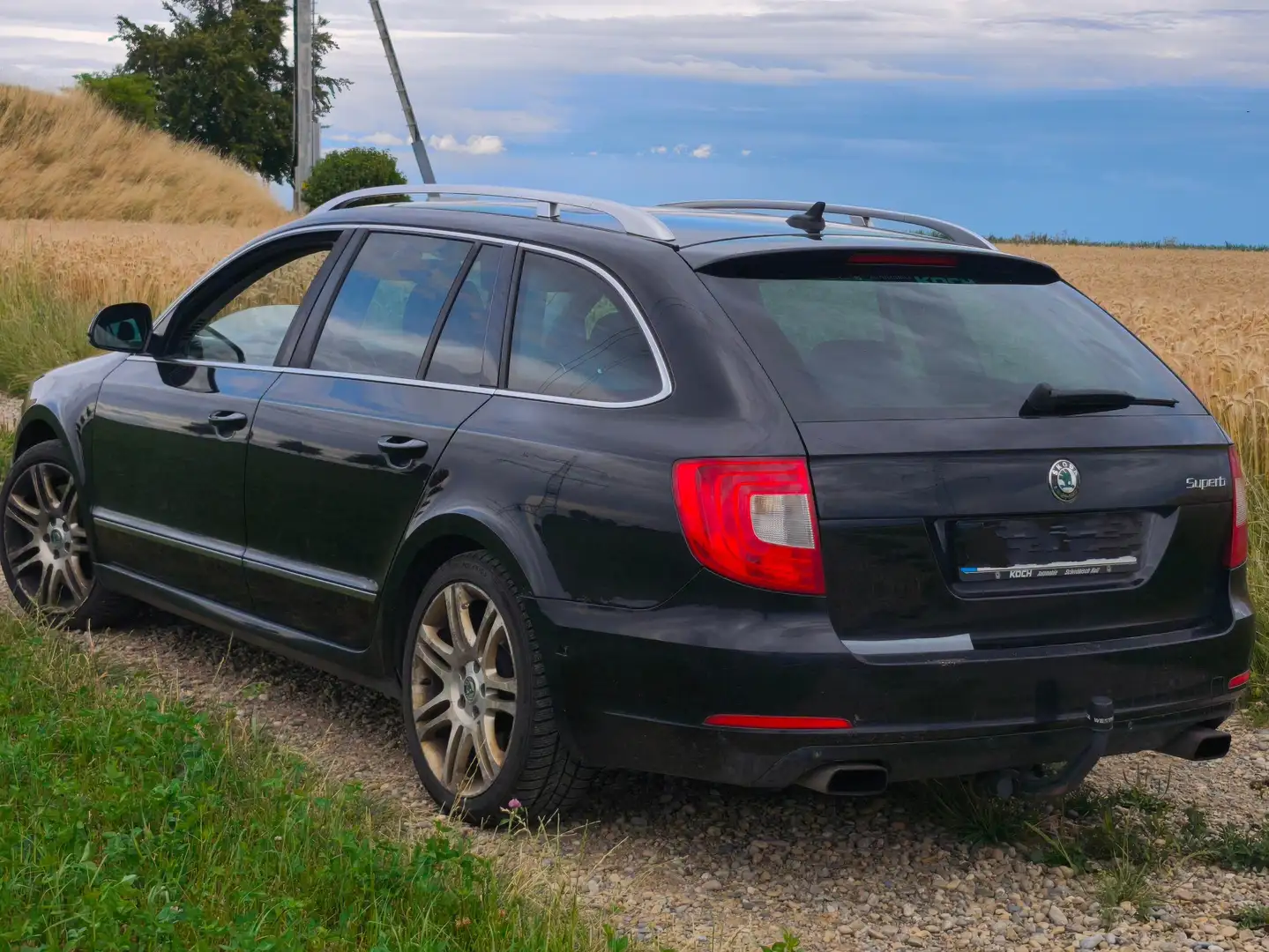 Skoda Superb Superb Combi 3.6 V6 4x4 DSG Ambition Negro - 2