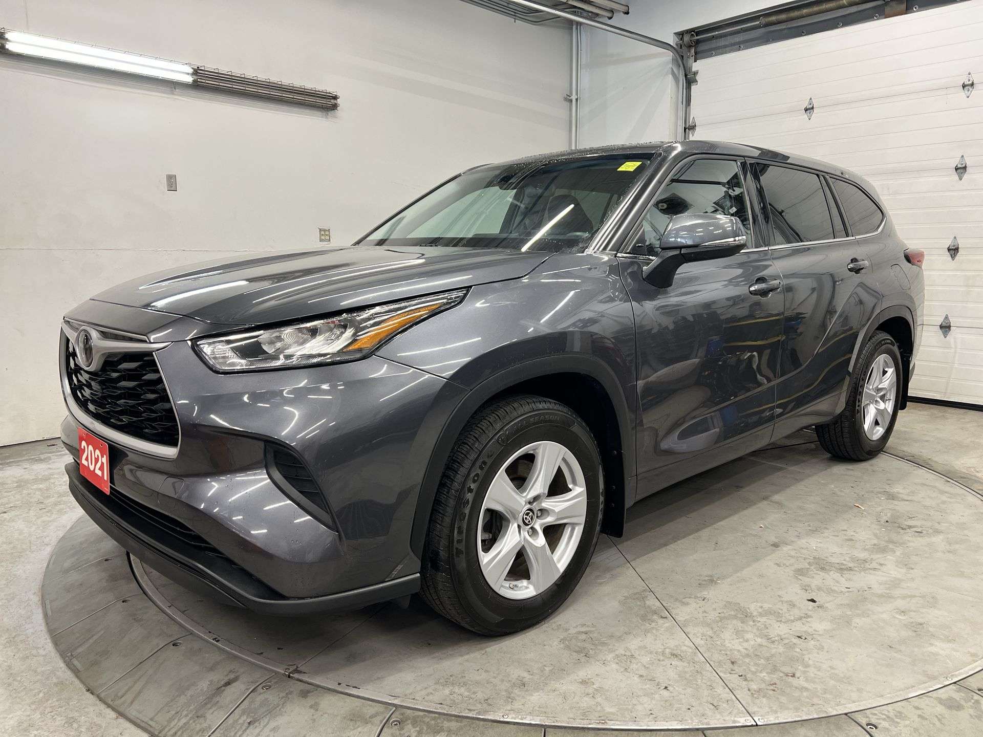 Gray 2021 Toyota Highlander SUV / Crossover All-Wheel Drive Automatic