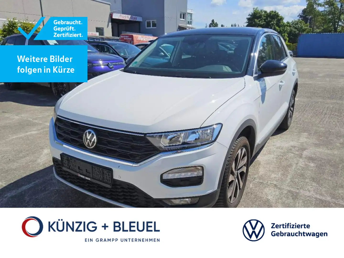 Volkswagen T-Roc 1.5 TSI Active Navi*PDC*DSG*LED*Carplay Weiß - 1