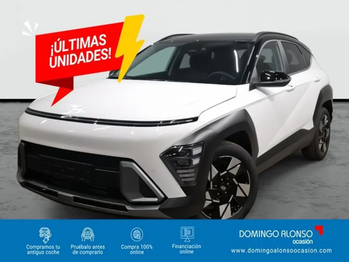 Hyundai KONA Nuevo 1.6 T-GDi 103 kW (138 CV) MT6 2WD Blackline Blanco - 1