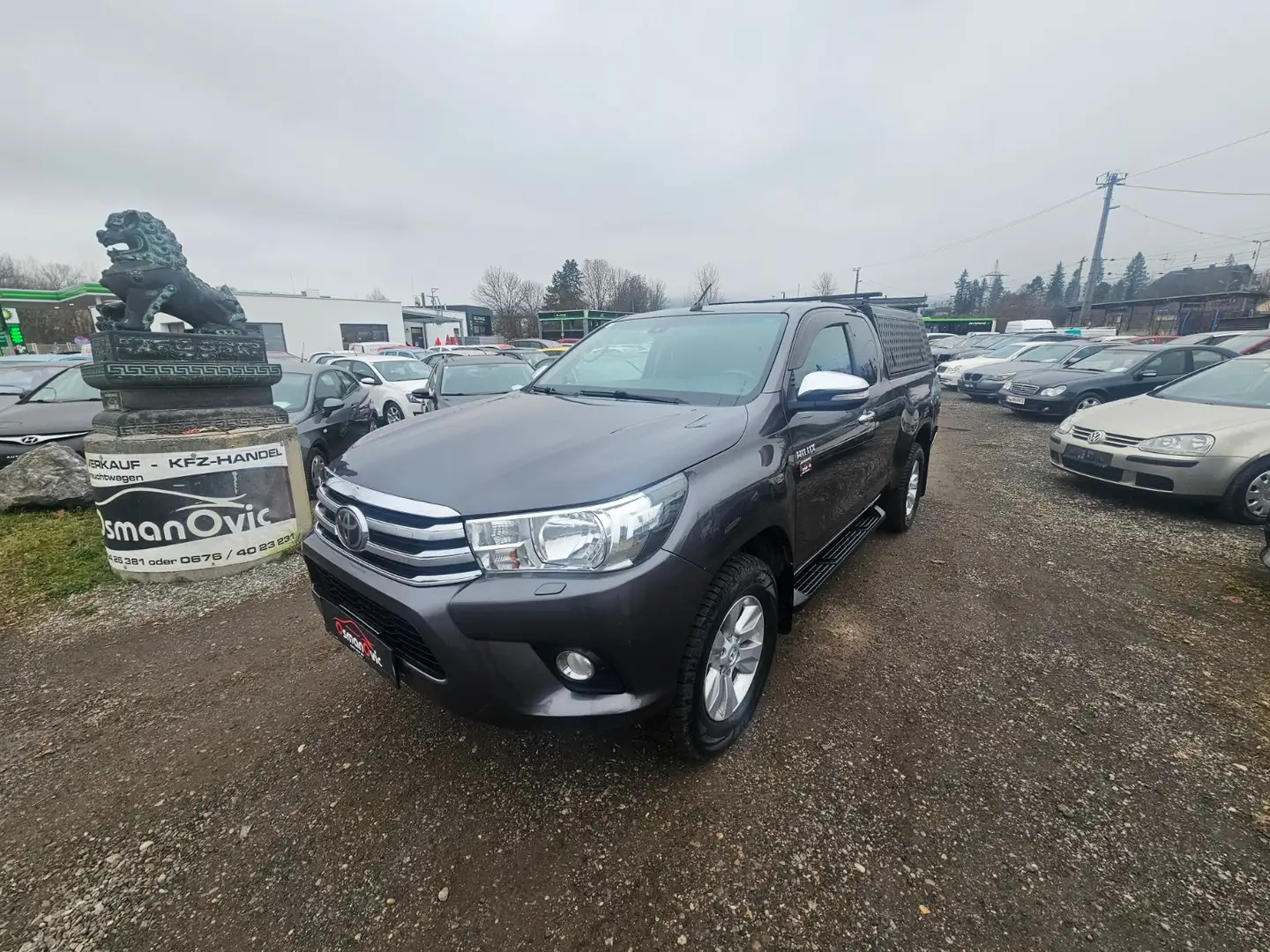 Toyota Hilux Hilux DK Active 4WD 2,4 D-4D Active Grau - 1