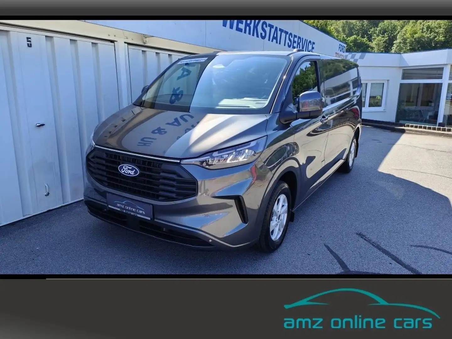 Ford Transit Custom FT300 Limited L2 AHK*Navi*Spurass Grau - 1