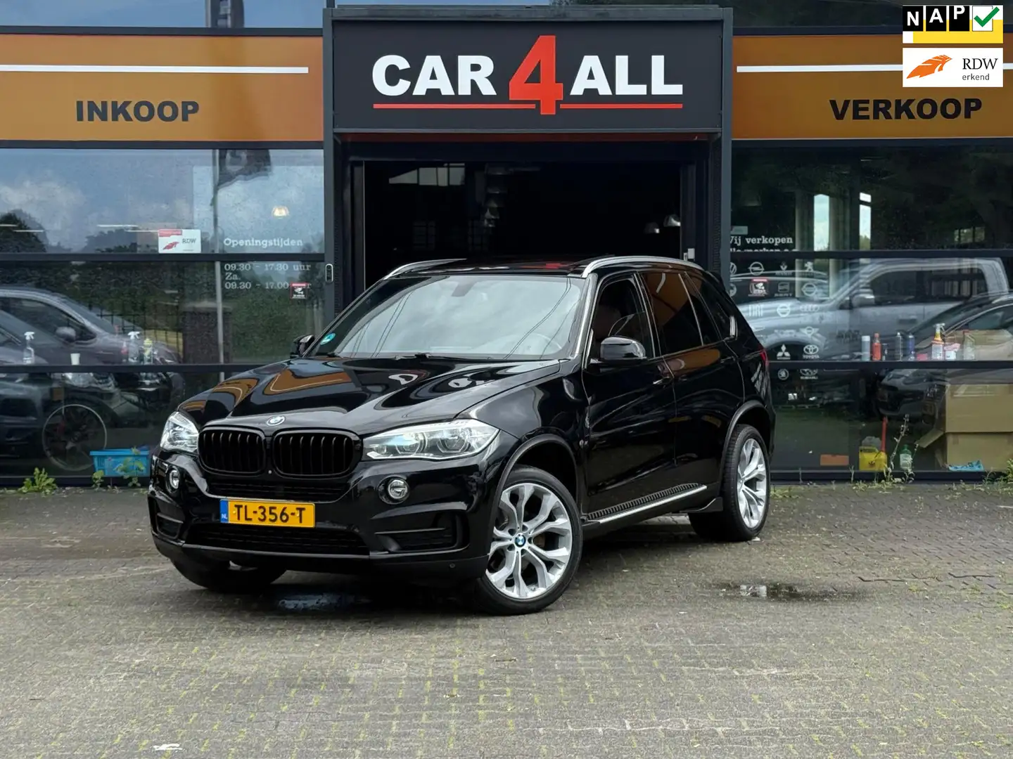 BMW X5 XDrive35i 7p. PANO/360*CAMERA/LEDER/TREKHAAK/LANEA Negro - 1
