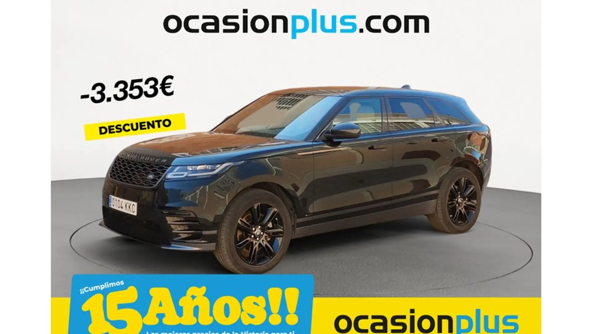 Land Rover Range Rover Velar 3.0D R-Dynamic Base 4WD Aut. 300 Zwart - 1