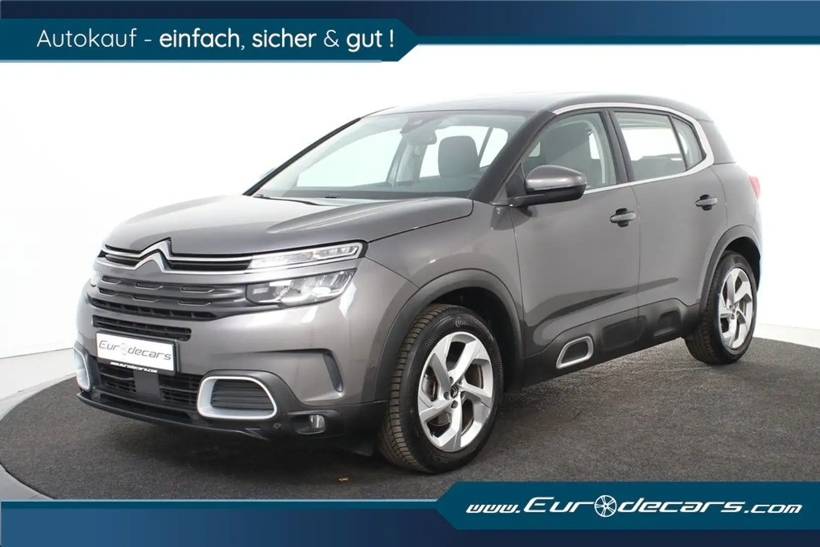 Citroen C5 Aircross FEEL *1.Hand*Leder*Navi*AHK*Park ass Grau - 1
