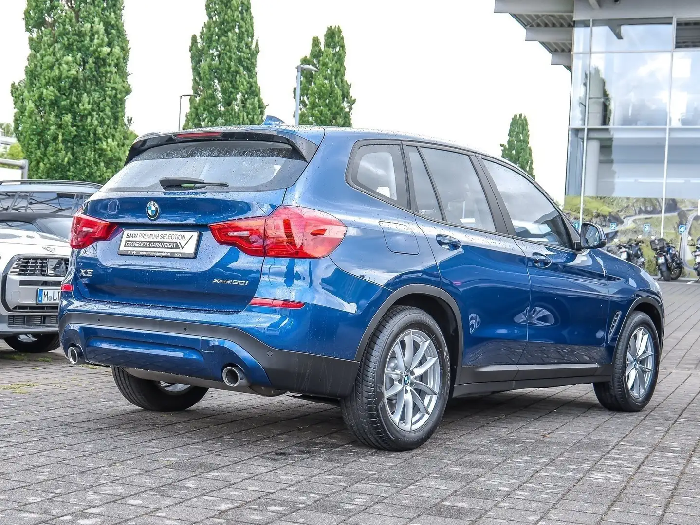 BMW X3 xDrive30i NAVI LED PDC V+H Tempomat Klima Blau - 2
