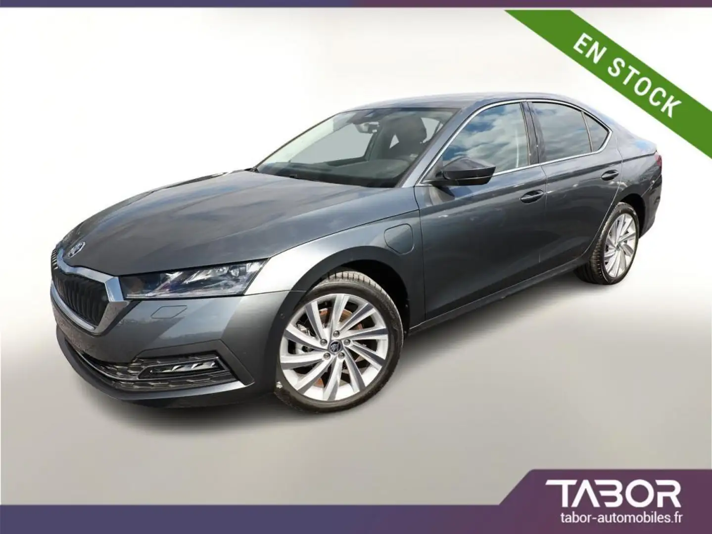 Skoda Octavia PHEV 204 DSG Matrix GPS Keyl cam Gris - 1