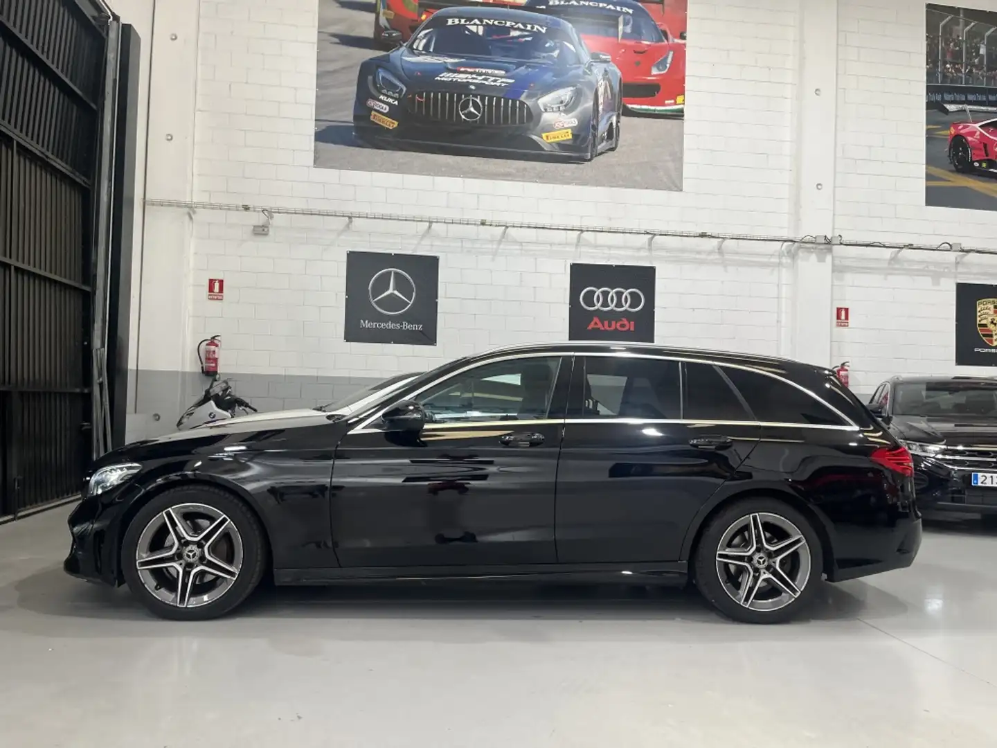 Mercedes-Benz C 220 Estate 220d 9G-Tronic Negro - 1