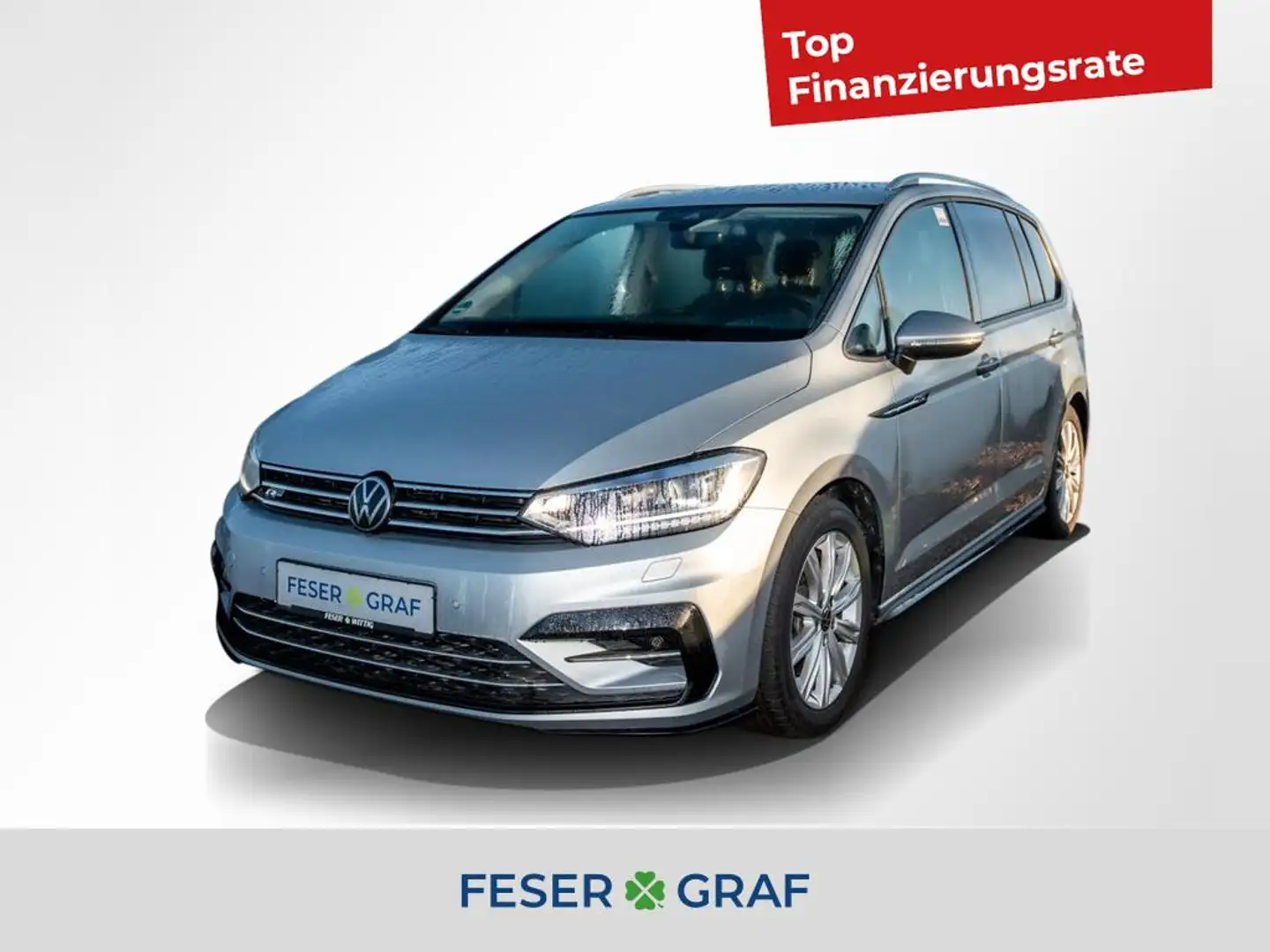 Volkswagen Touran 1.5 TSI Comfortline DSG IQ.DRIVE/Fronthsz Silber - 1