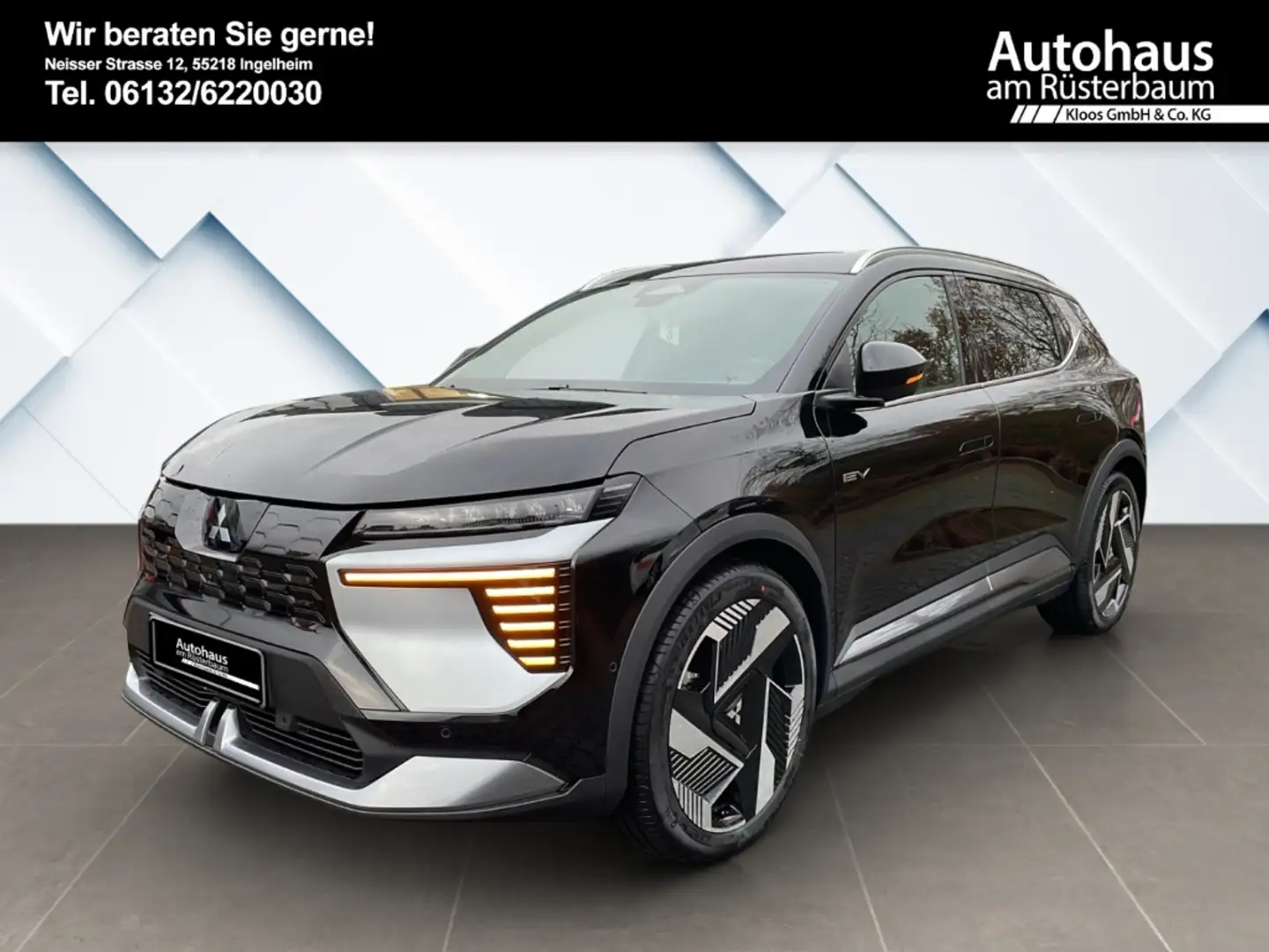 Mitsubishi Eclipse Cross 87kWh Diam. TOP 22kW 360 Kamera LED ACC El. Heckkl Schwarz - 2