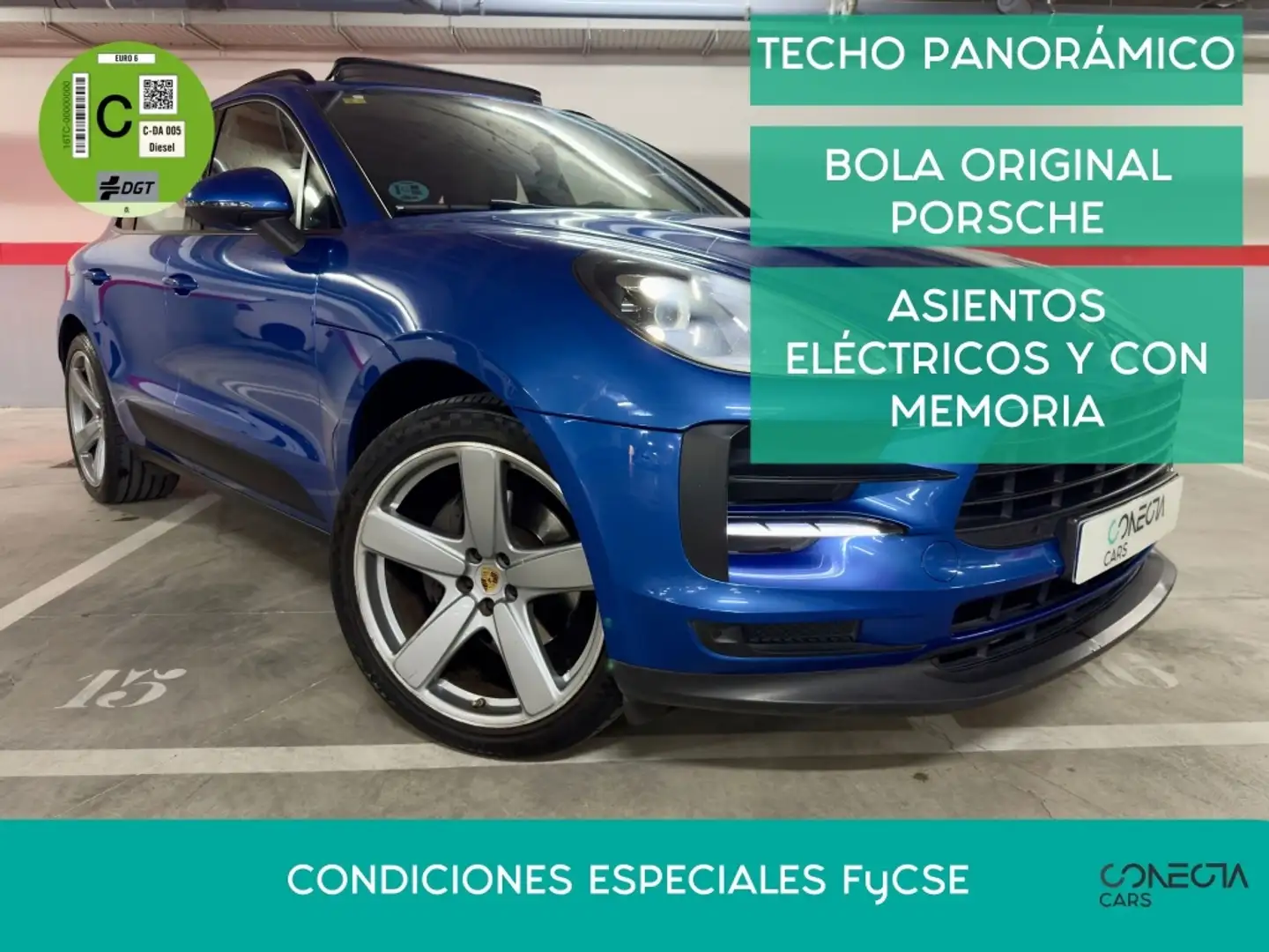 Porsche Macan Aut. Azul - 1