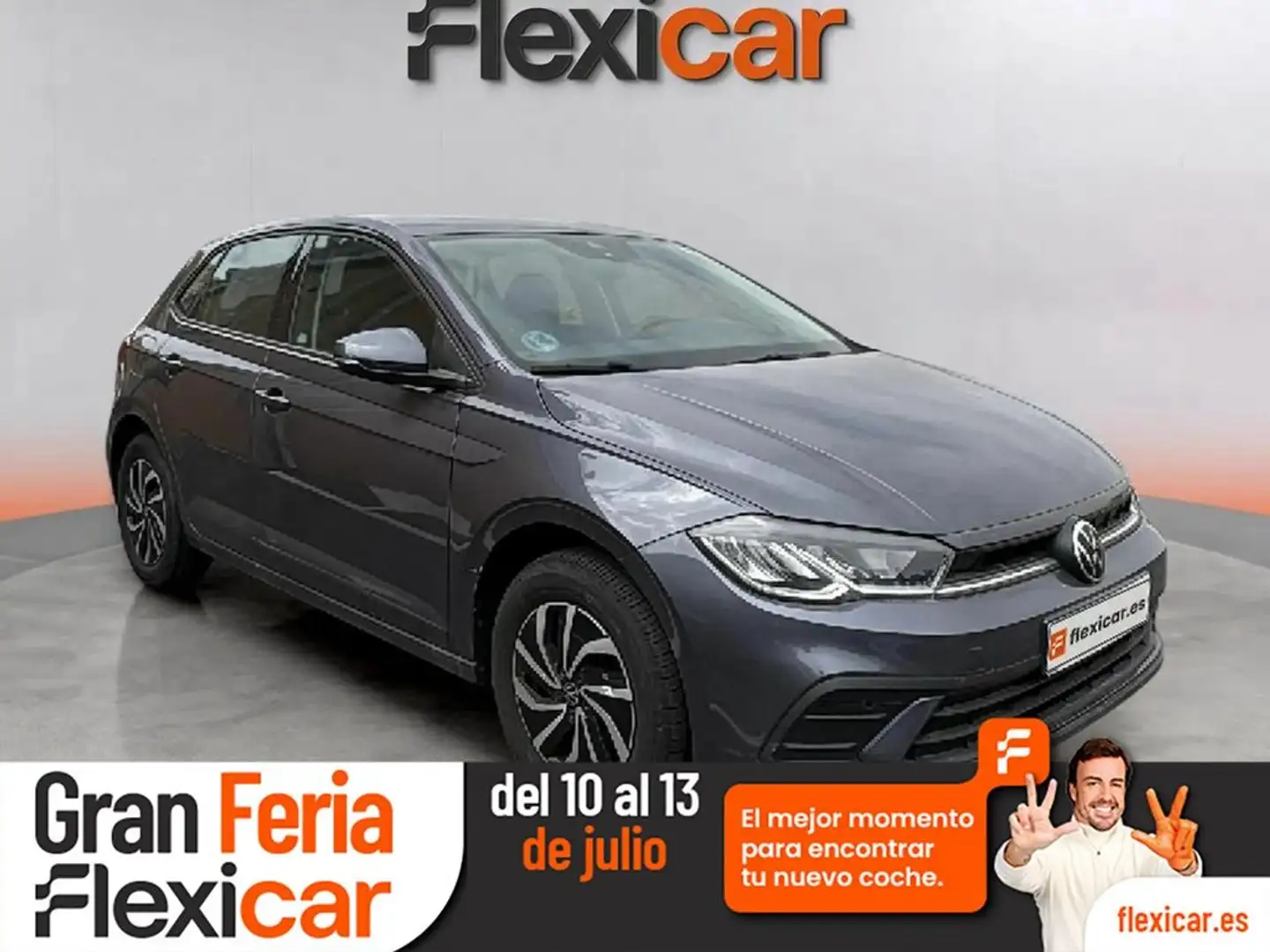 Volkswagen Polo 1.0 TSI Life 70kW Gris - 1