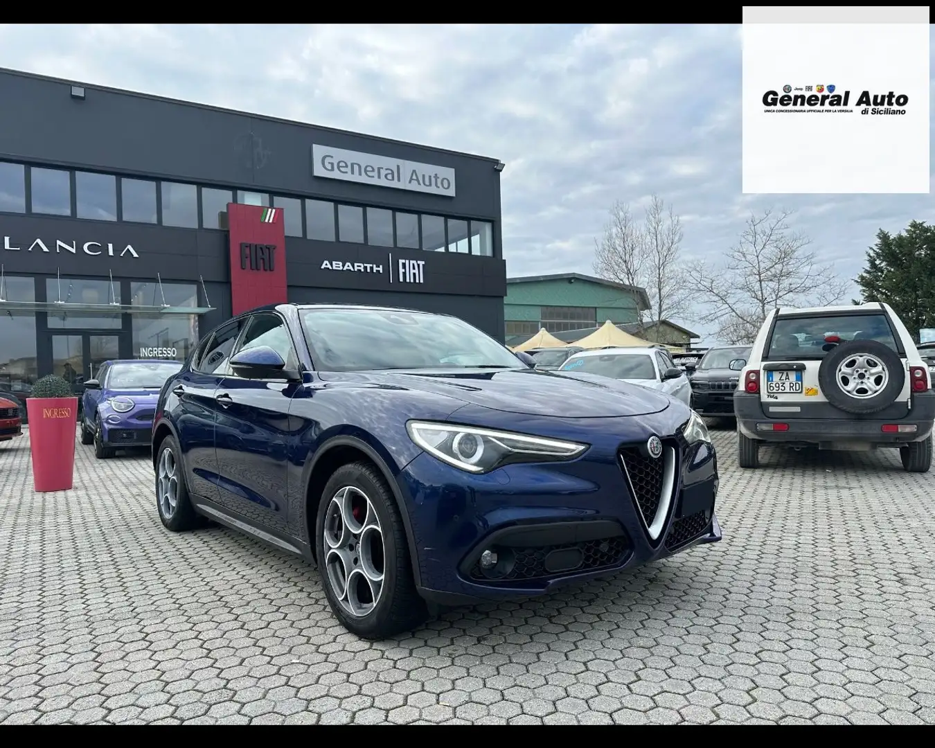 Alfa Romeo Stelvio 2.2 t Executive rwd 190cv auto my19 Blau - 1