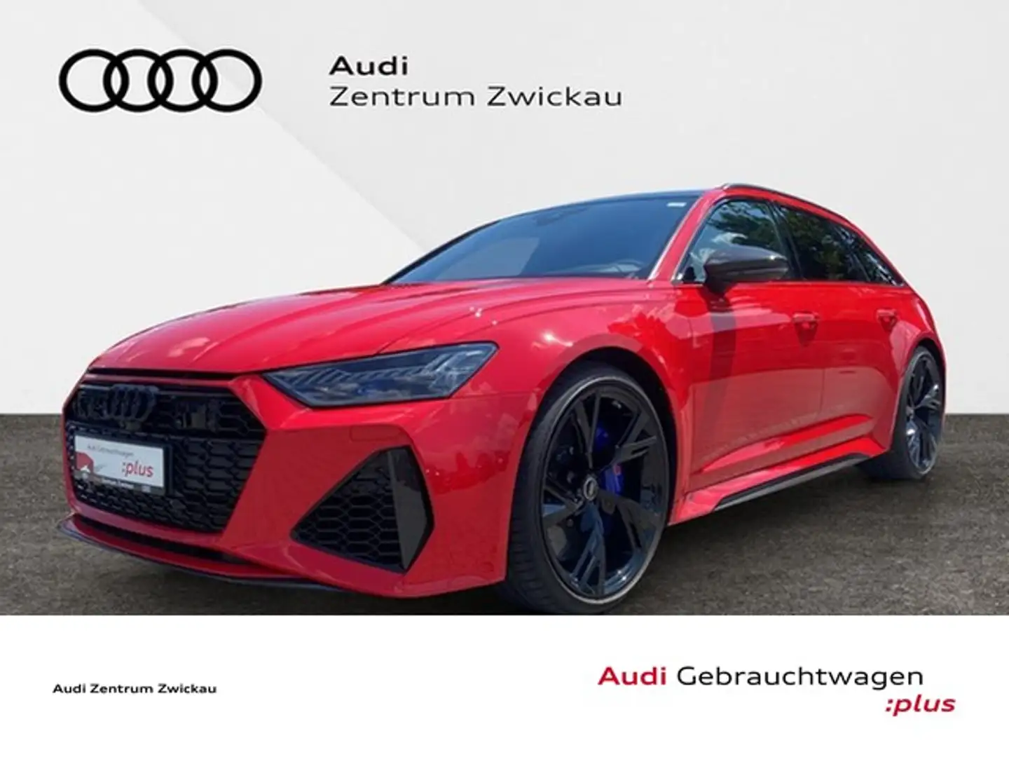 Audi RS6 Avant TFSI quattro Matrix LED Scheinwerfer, Nav... Rot - 1