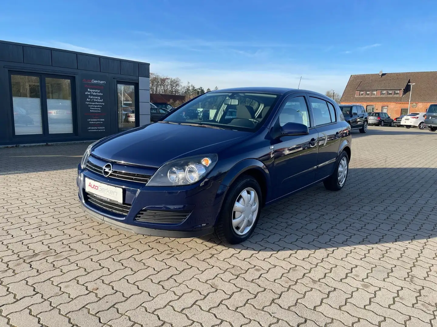Opel Astra 1.6 Automatik Enjoy 2HD 43.460 KM TÜV NEU Blau - 1