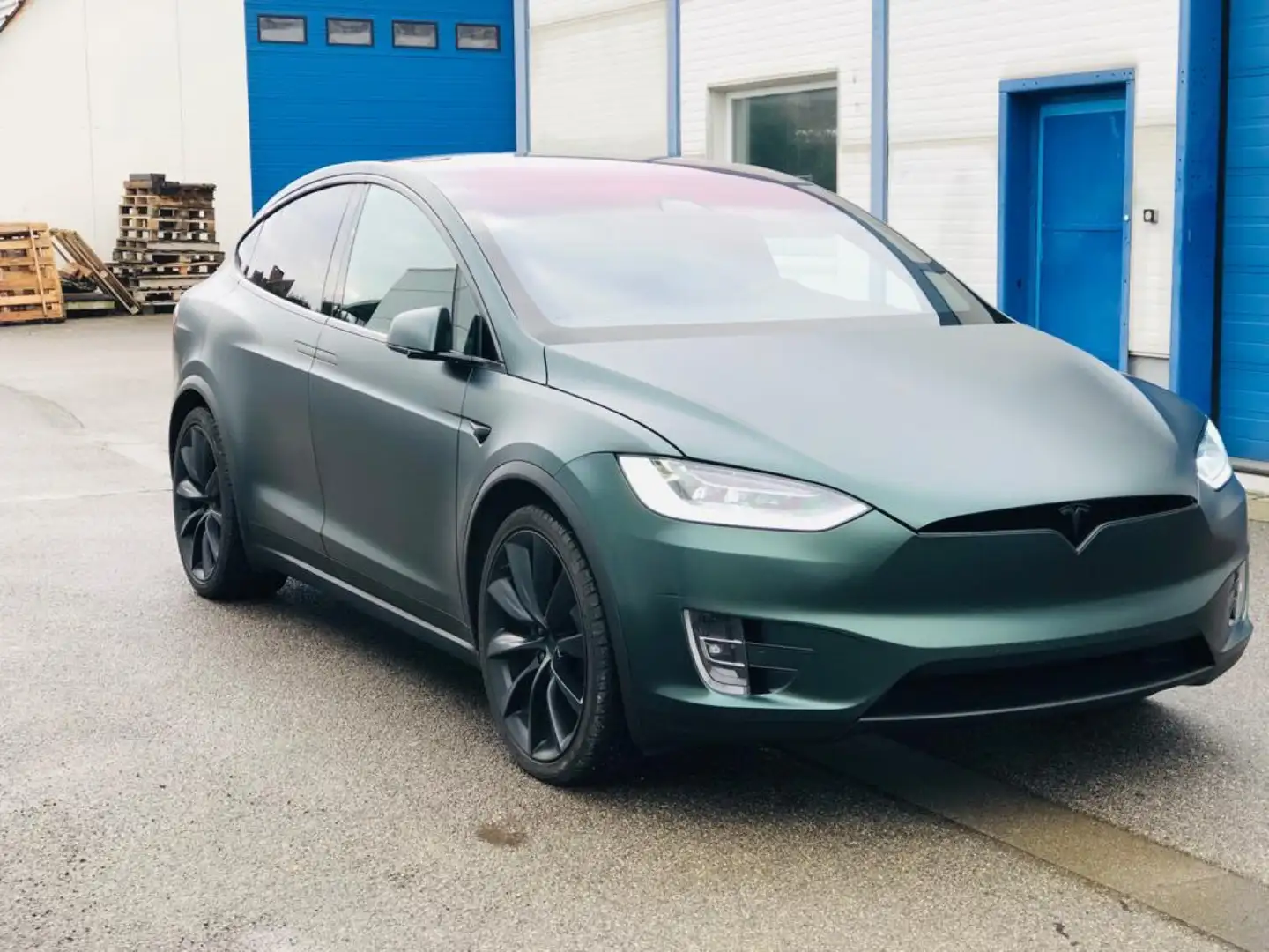 Tesla Model X long drive 5 zit Groen - 2