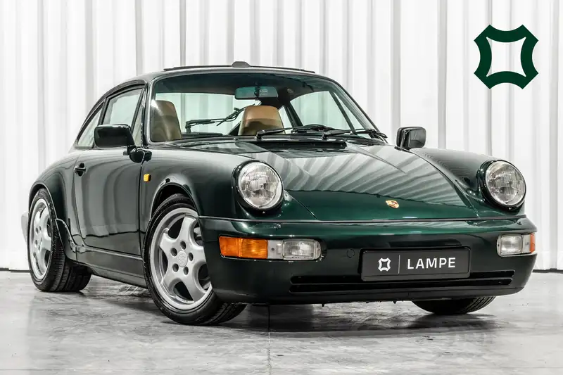 Porsche 911 964 Carrera 4 Coupé Manual Forest Green Sunroof