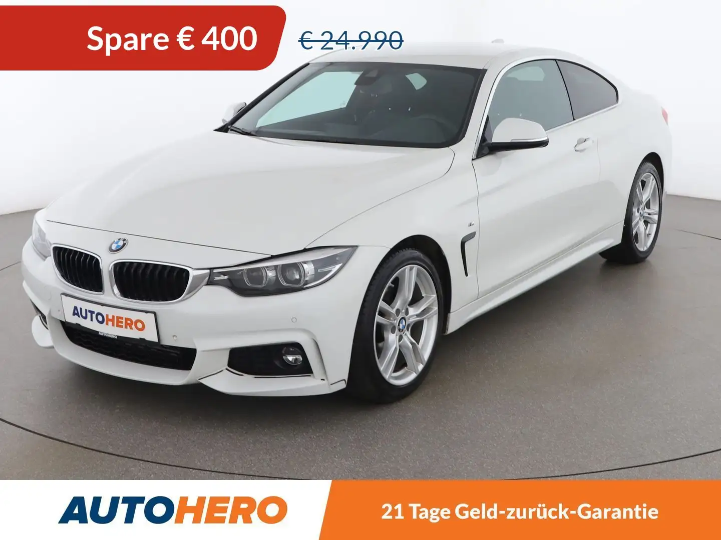BMW 420 420d M Sport Bianco - 1