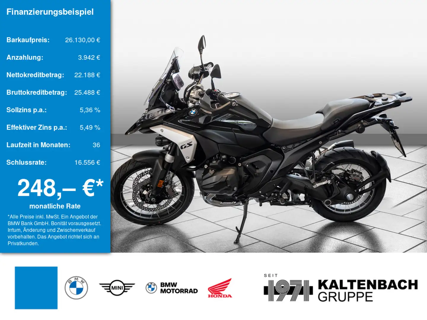 BMW R 1300 GS Triple Black TOUREN-P. DYNAMIC-P. Negru - 1