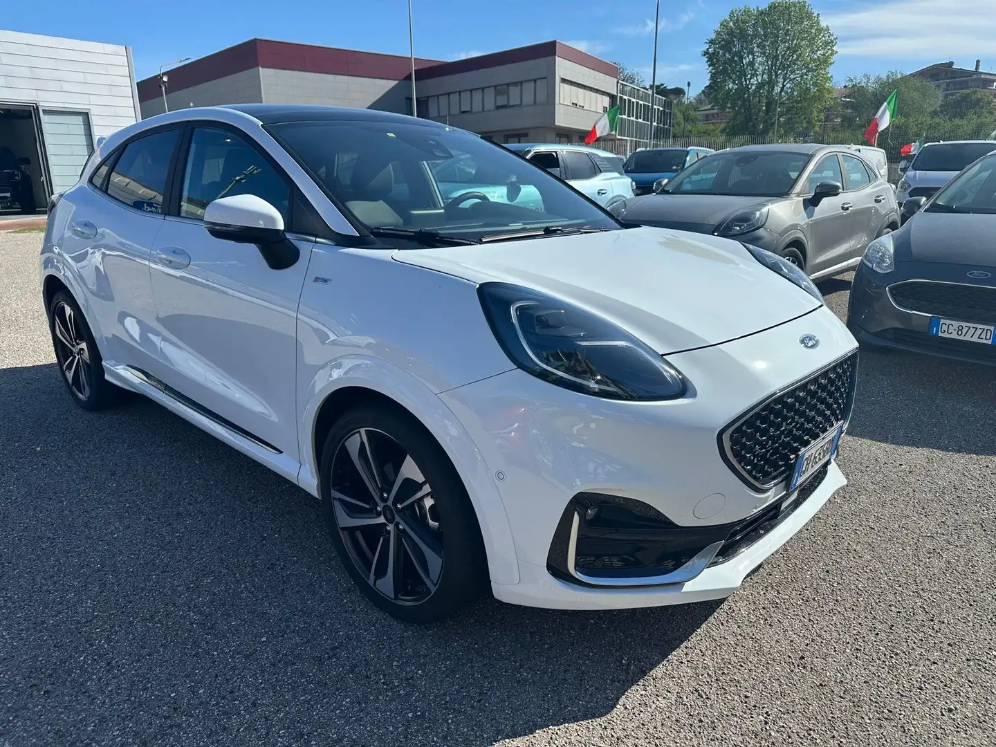 Ford Puma Puma 1.0 ecoboost hybrid ST-Line Vignale 155 cv Bianco - 2
