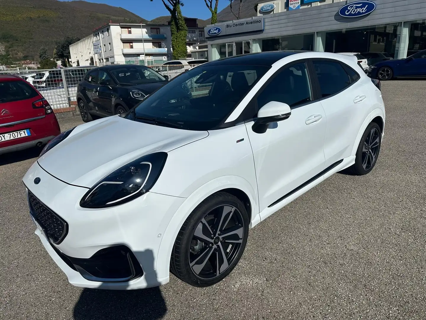 Ford Puma Puma 1.0 ecoboost hybrid ST-Line Vignale 155 cv Bianco - 1