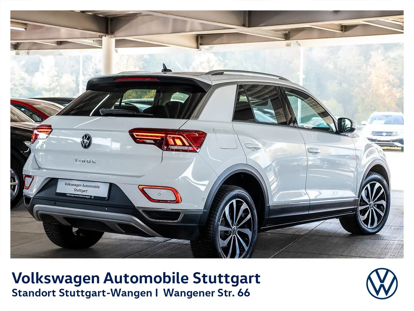 Volkswagen T-Roc Style 1.5 TSI Navi LED ACC SHZ PDC Weiß - 2