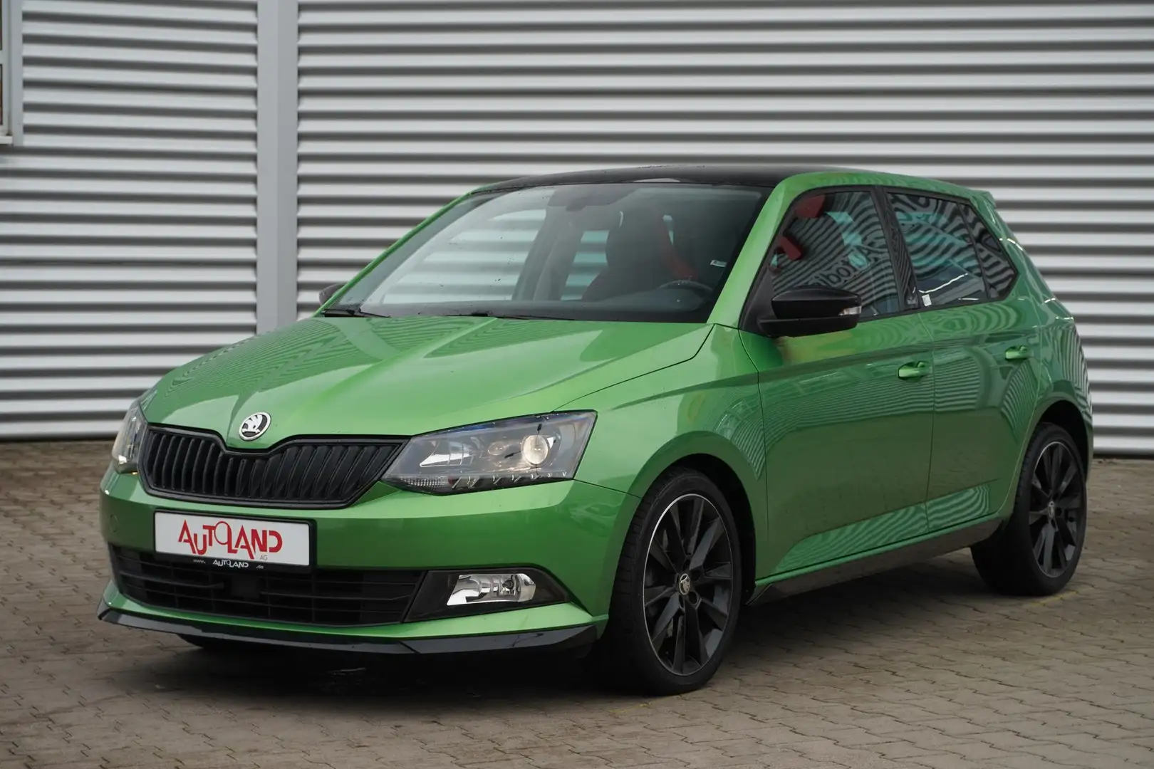 Skoda Fabia 1.2 Monte Carlo Android Apple Tempomat PDC Grün - 2