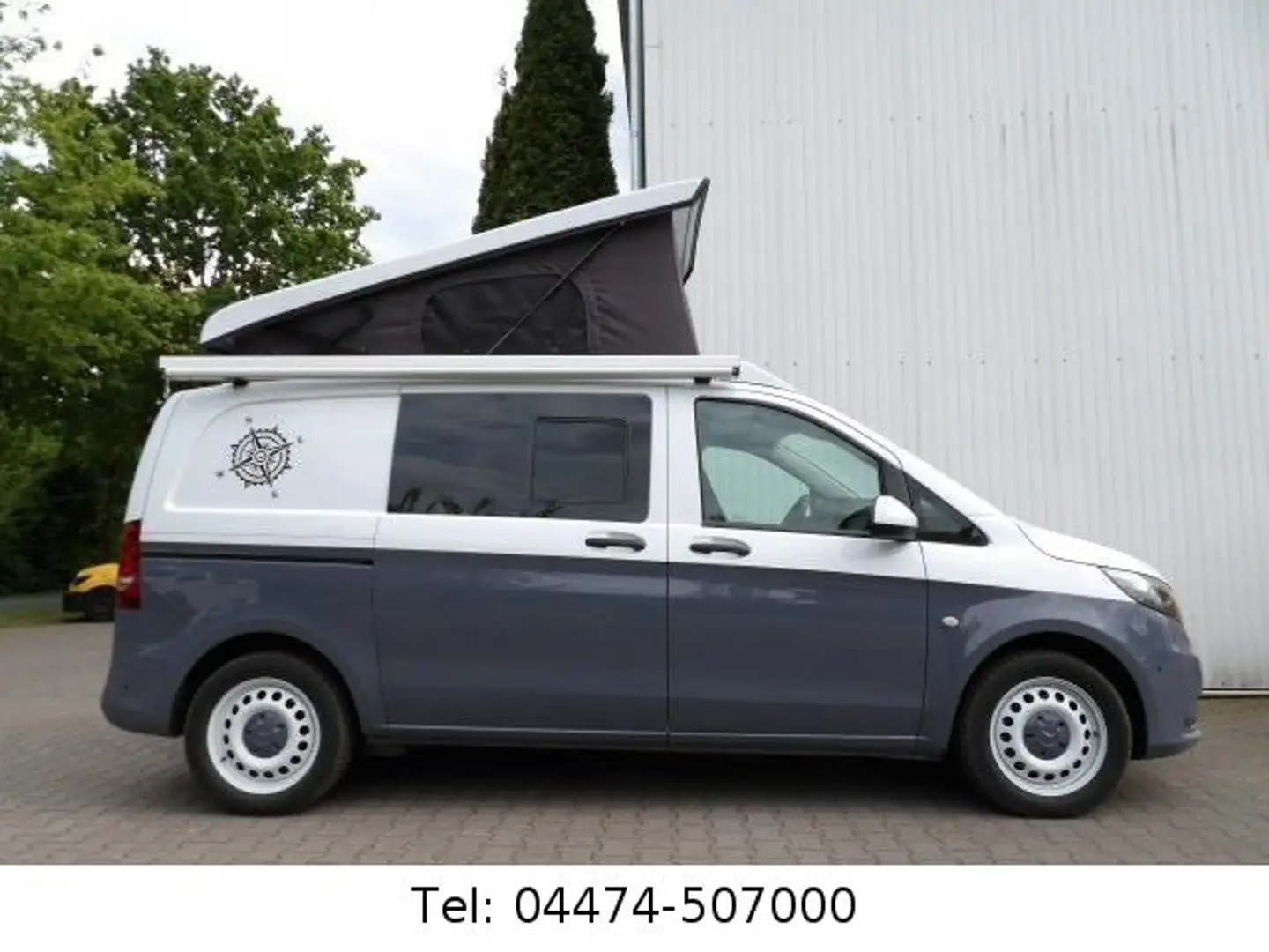 Mercedes-Benz Vito 2.1 CDI 136PS 4x4 Camper Kamera Sizhg AHK Wit - 1