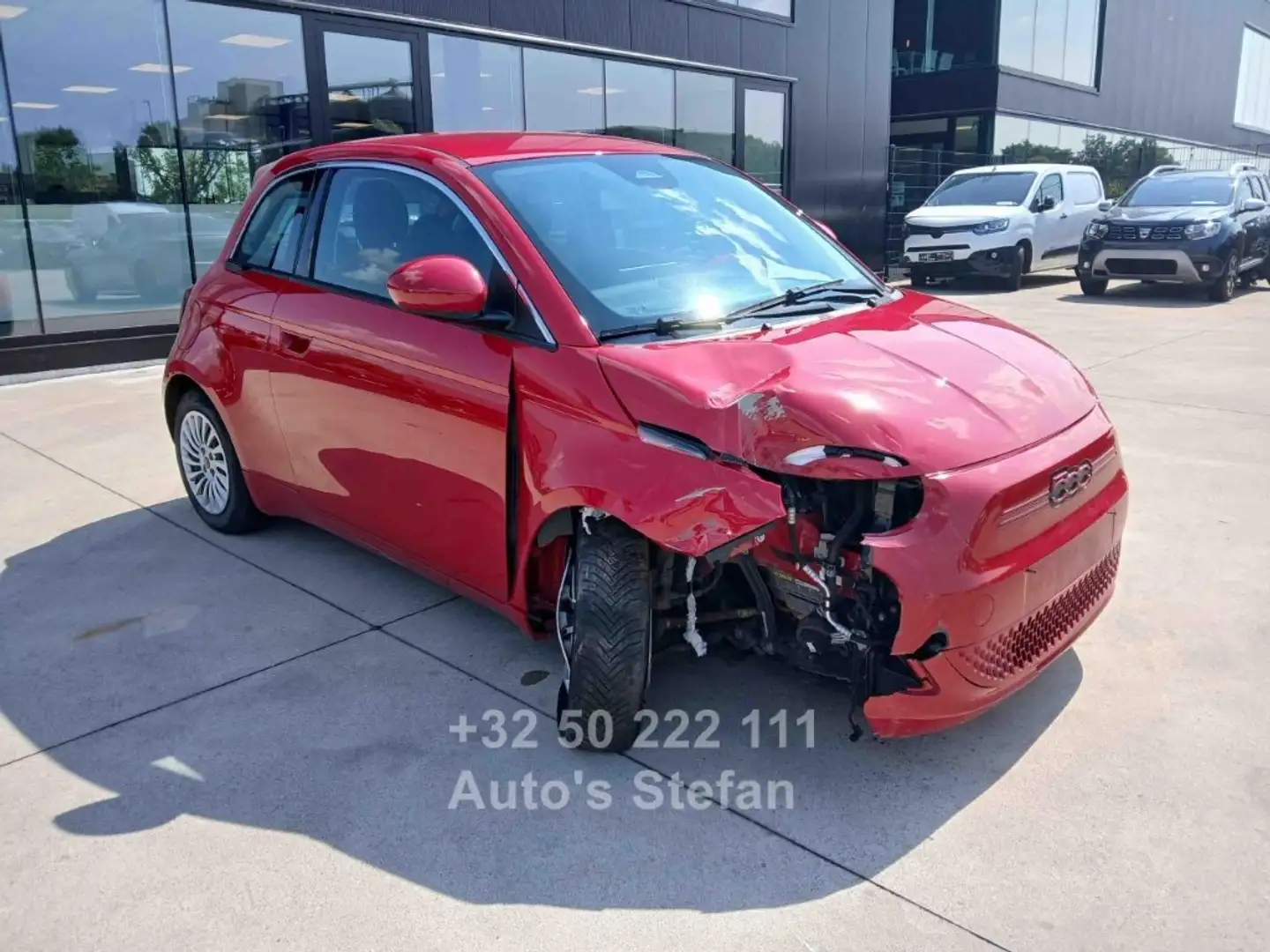 Fiat 500e Red Rouge - 1