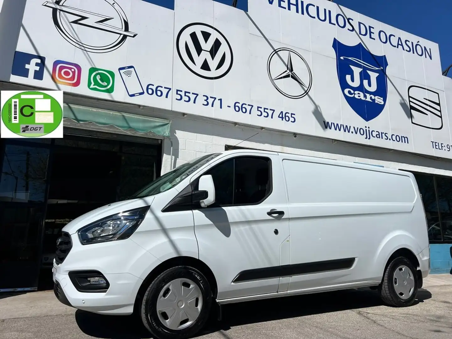 Ford Transit Custom Van 2.0 TDCI 96kW 300 L2 Trend Blanco - 1