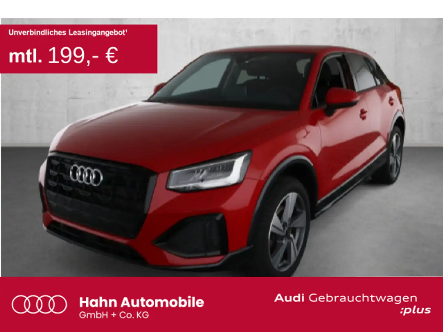 Audi Q2 35 TDI advanced S-tronic AHK Navi-Vorb. LED Rot - 1
