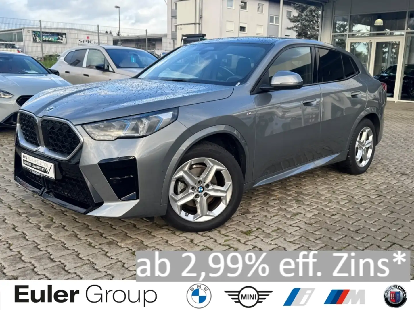 BMW X2 xDrive20d M Sport AHK Pano IconGlow HUD H/K Aktivs Grau - 1