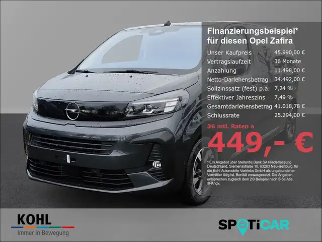Opel Zafira GS 2.2D 180PS 7-Sitzer Panorama Klimaautom Keyless