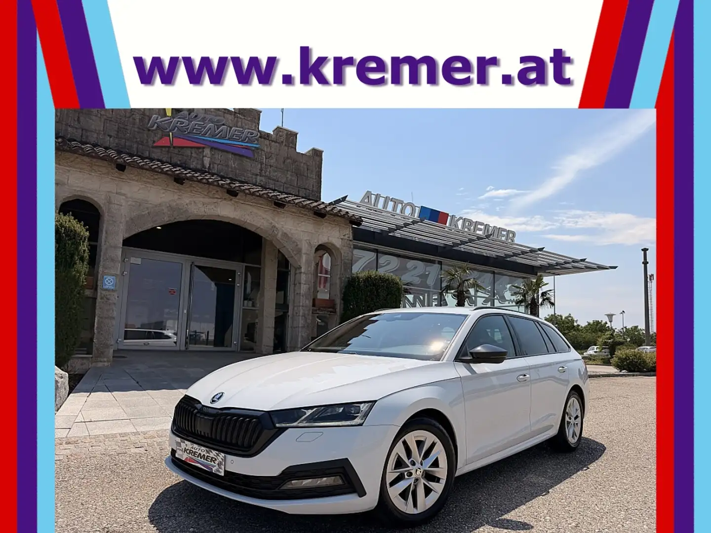 Skoda Octavia Combi 2,0 TDI Style DSG/ACC/MATRIX/SHA/SWA/TWA/... Weiß - 1