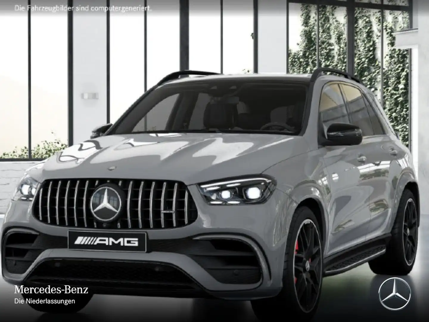 Mercedes-Benz GLE 63 AMG GLE 63 S 4M NIGHT+PANO+360+AHK+MULTIBEAM+HUD+SPUR Grau - 2