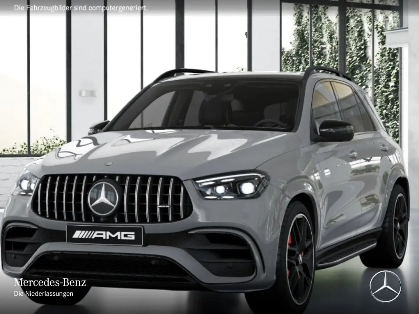 Mercedes-Benz GLE 63 AMG GLE 63 S 4M NIGHT+PANO+360+AHK+MULTIBEAM+HUD+SPUR Gris - 2