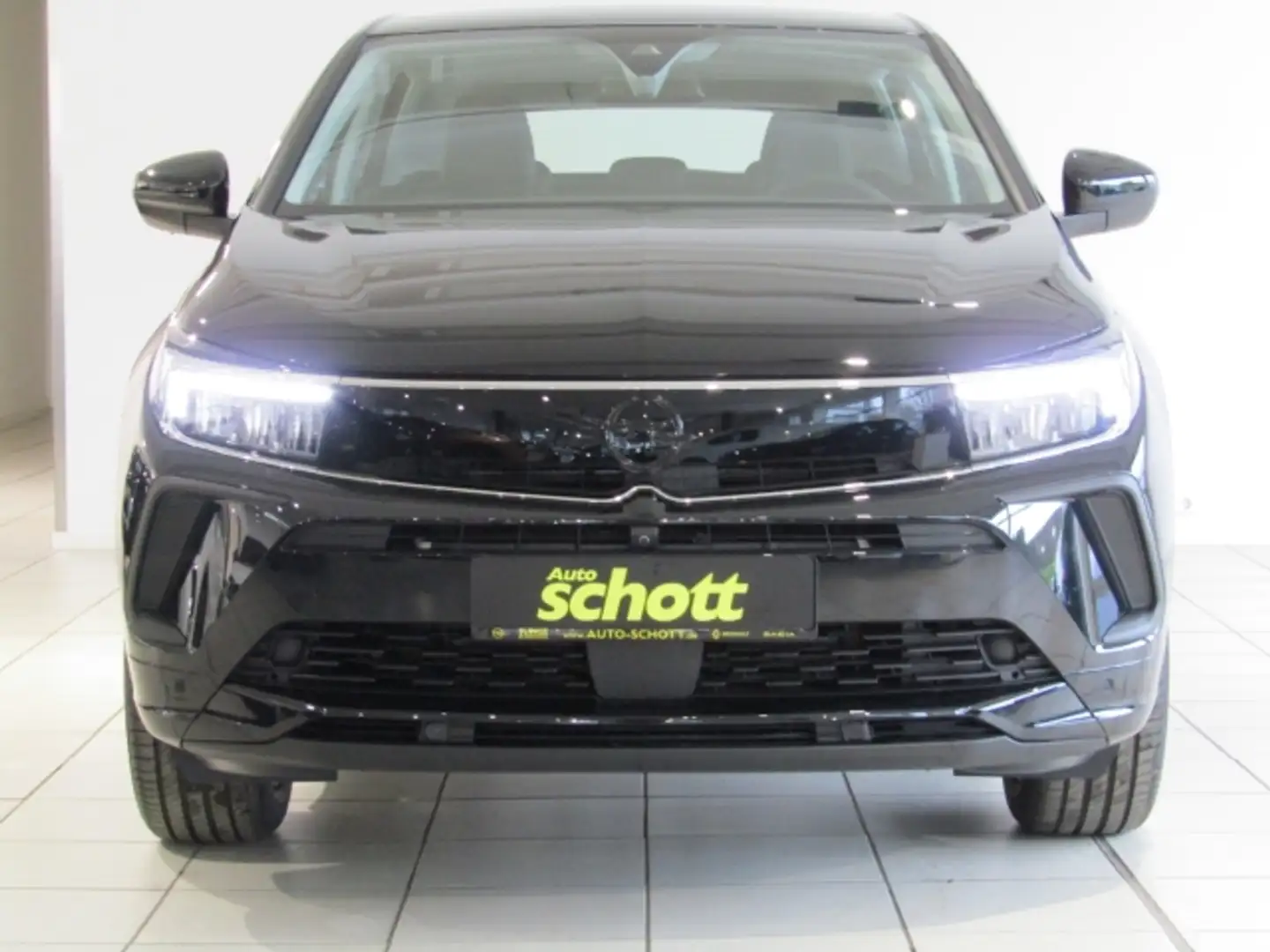 Opel Grandland 1.2 GS APP BT LED SHZ LHZ 360° KAM PDC Schwarz - 1