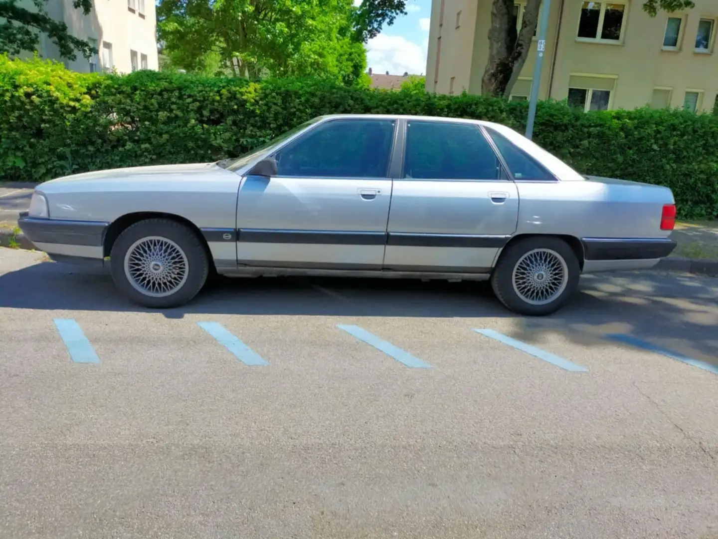 Audi 100 100 2.3 E H Kennzeichen Argent - 1