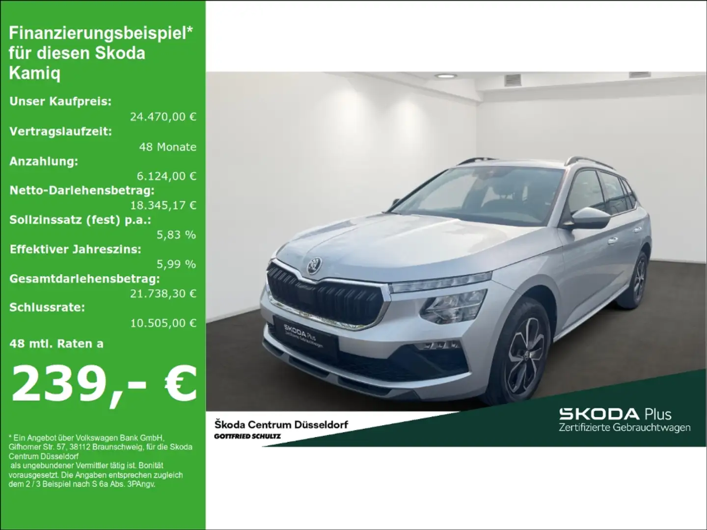 Skoda Kamiq Selection Lenkrad heizbar Winter-Paket LM-Felgen 6 Grijs - 1