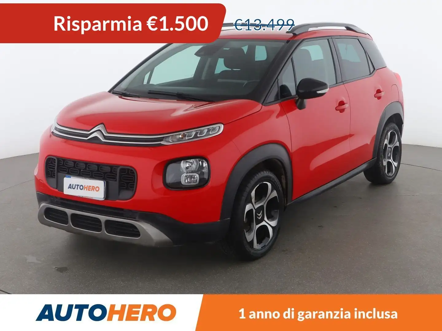 Citroen C3 Aircross 1.5 Blue-HDi Shine Rosso - 1