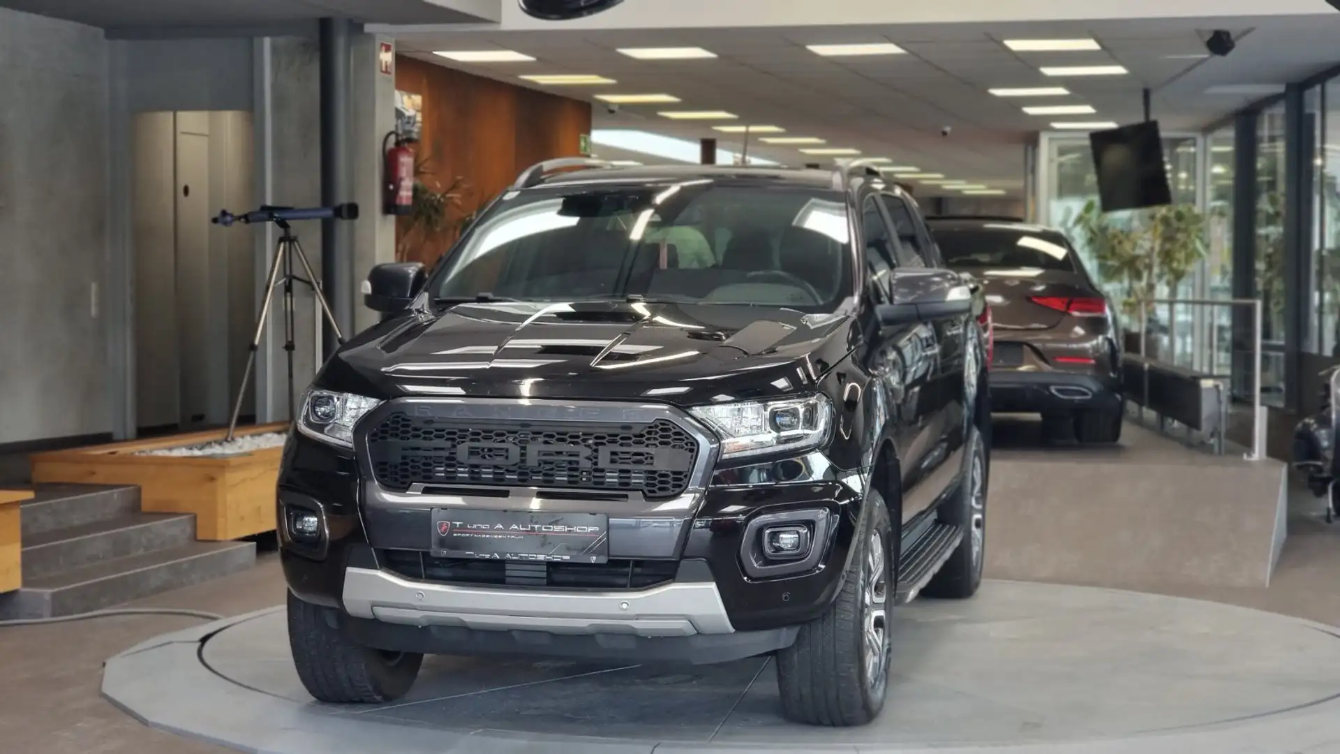Ford Ranger Wildtrak 4x4 2,0 Doppelkabine Aut. *AHK*18Zoll*Kam Schwarz - 2