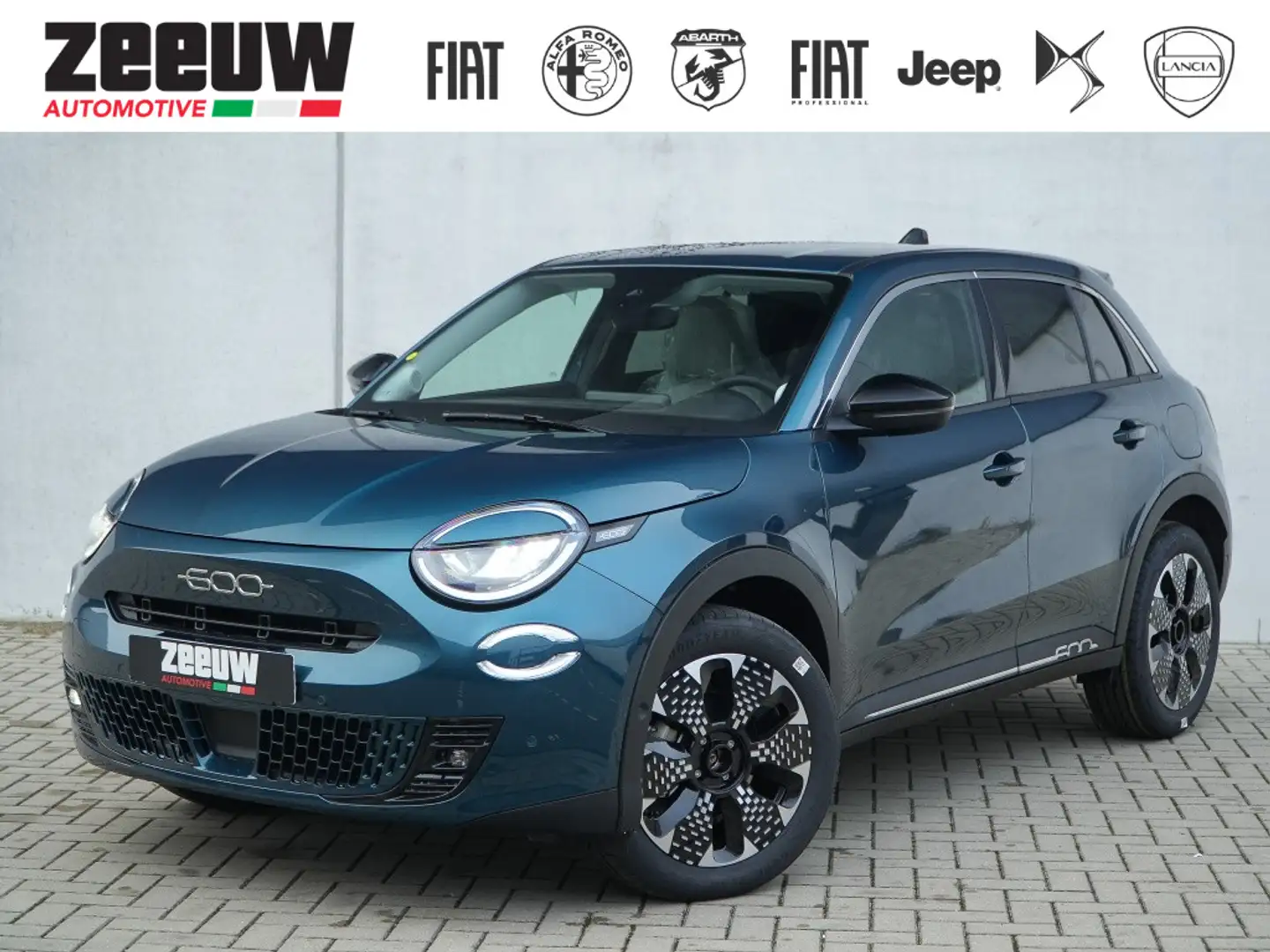 Fiat 600e La Prima 54 kWh | Navi | Camera | Carplay | 18" Blauw - 1