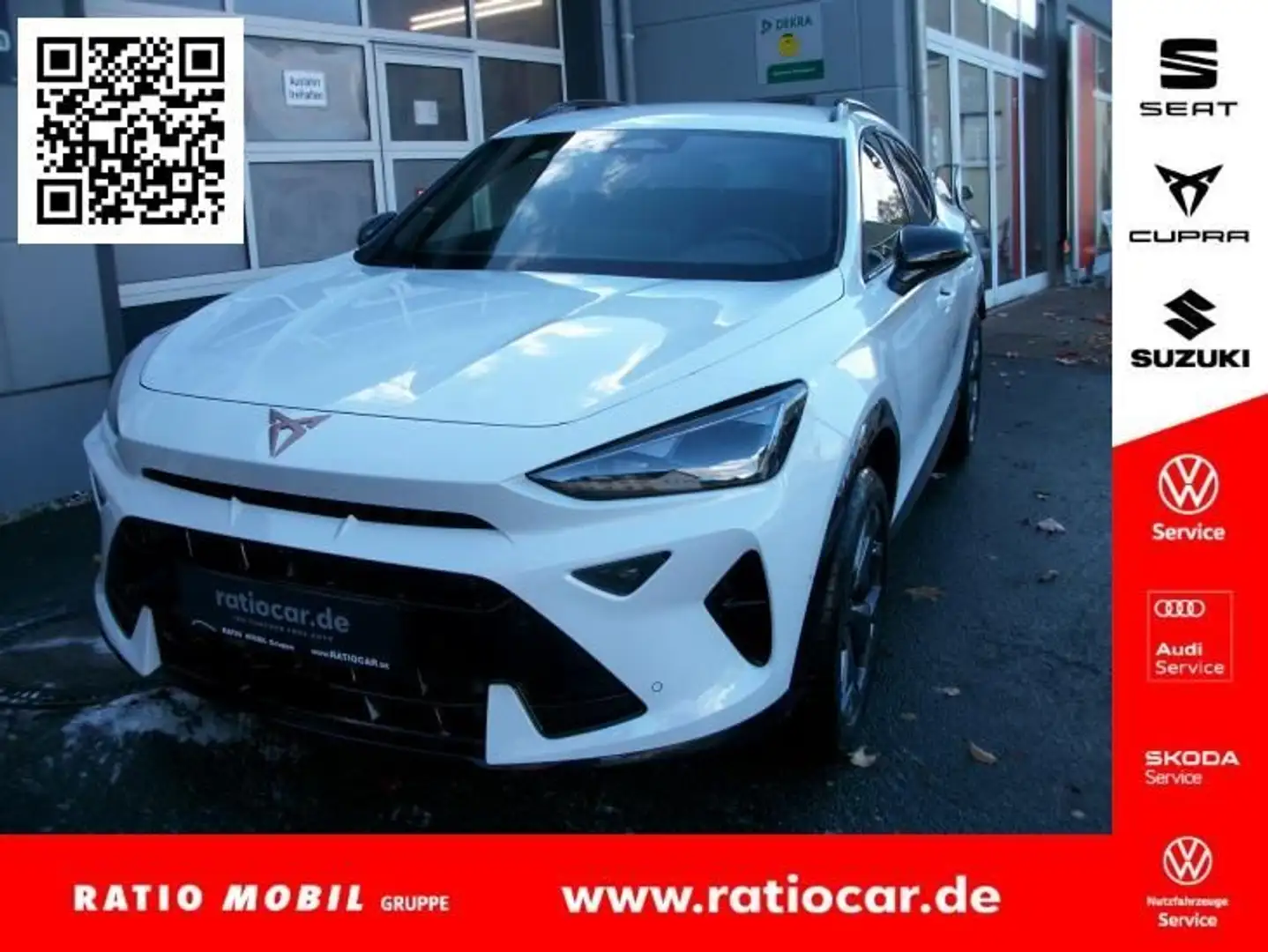 CUPRA Formentor FORMENTOR 1.5 ETSI DSG NAVI AHZV-VORBER. SITZH. Weiß - 1