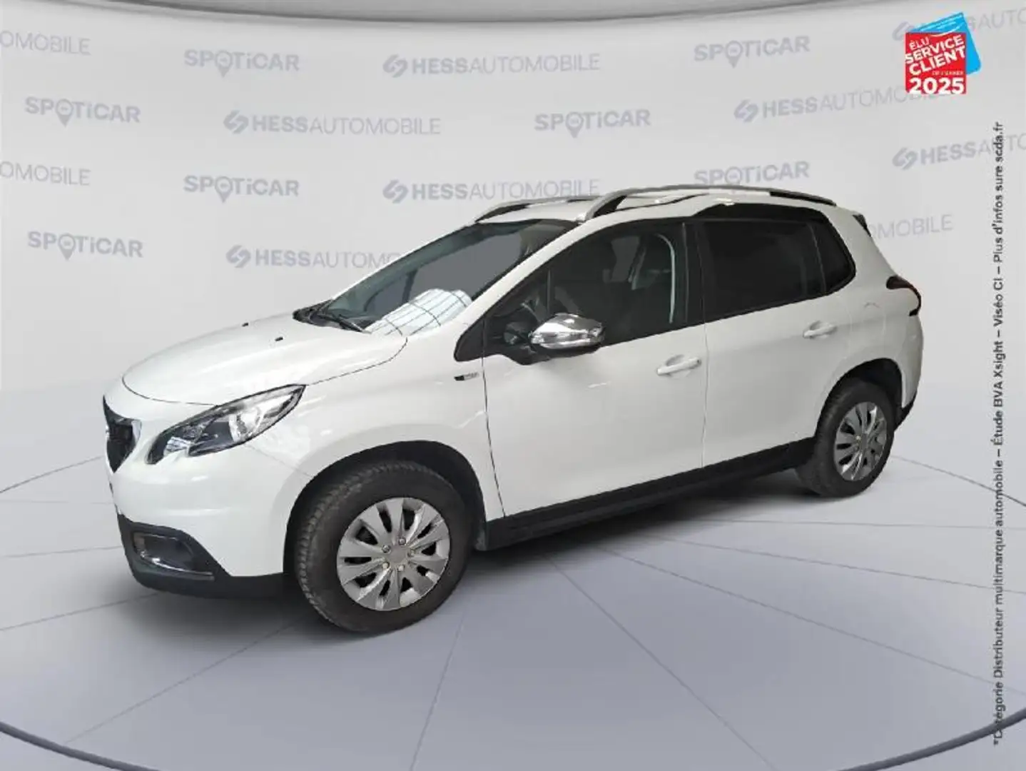 Peugeot 2008 1.2 PureTech 110ch Style S/S GPS Radar AR Carplay Blanc - 1