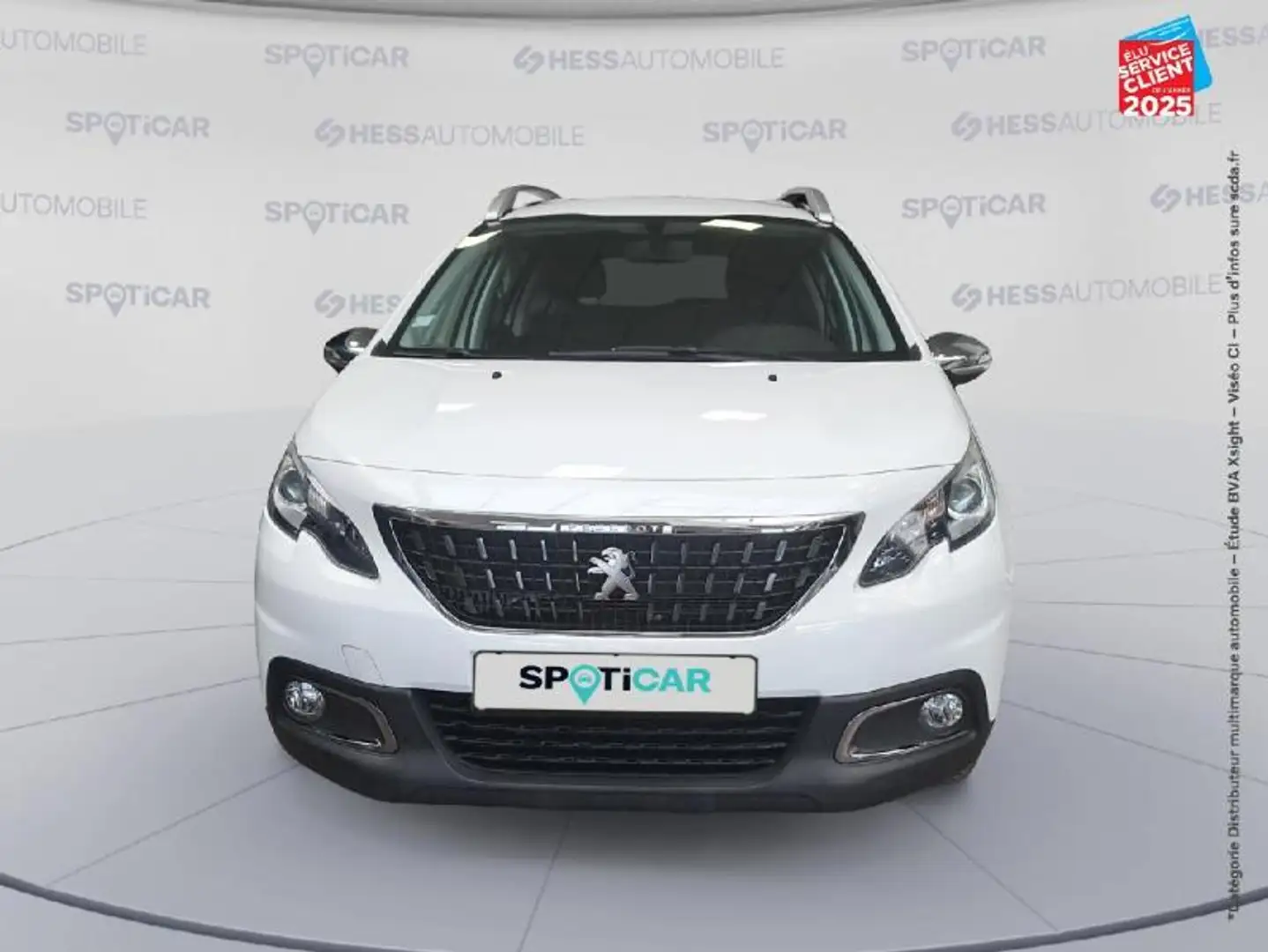 Peugeot 2008 1.2 PureTech 110ch Style S/S GPS Radar AR Carplay Blanc - 2