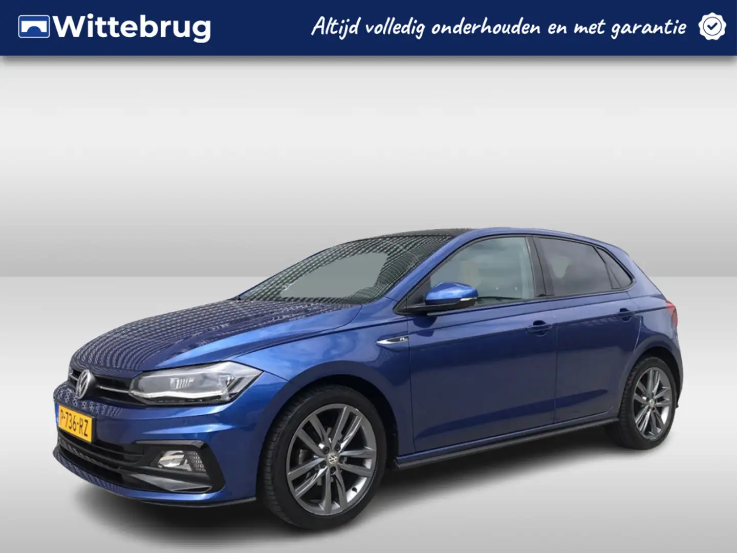 Volkswagen Polo 1.0 TSI Highline / R-Line / Panoramadak / Digitale Blu/Azzurro - 1