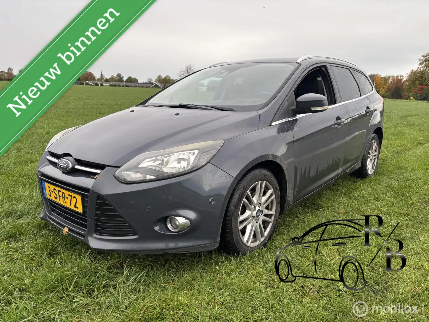 Ford Focus Wagon 1.6 TDCI ECOnetic Lease Titanium INRUILKOOPJ Gris - 1