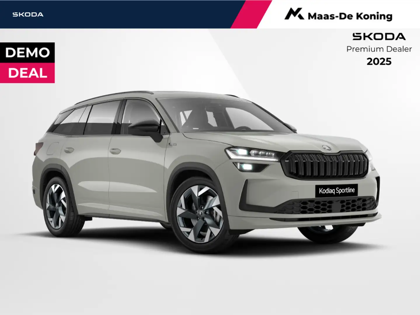 Skoda Kodiaq Sportline Business 1.5 TSI PHEV 150 kW / 204 PK SU Gris - 1