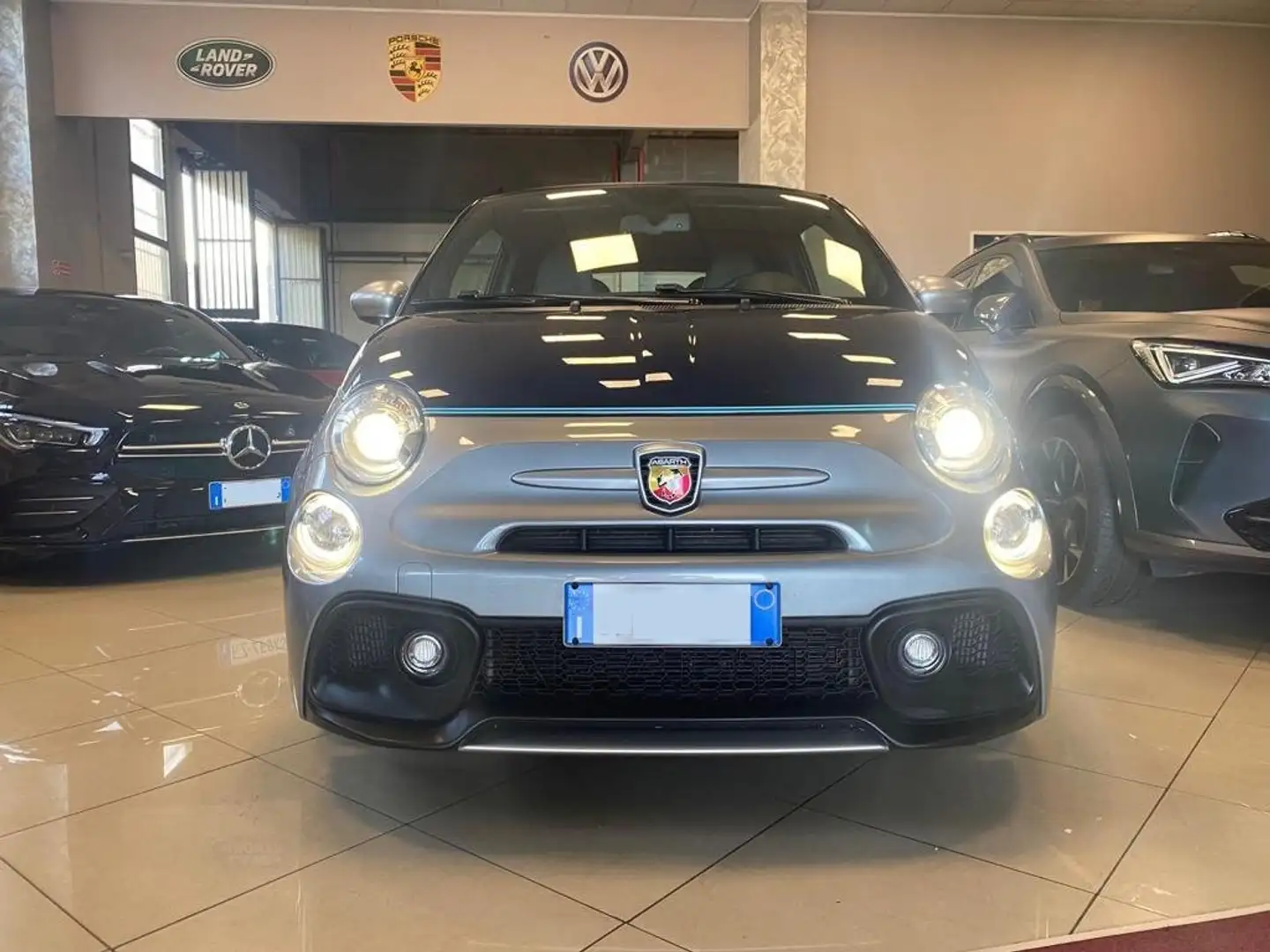 Abarth 695C Fiat 500 695 abarth rivale Zilver - 2